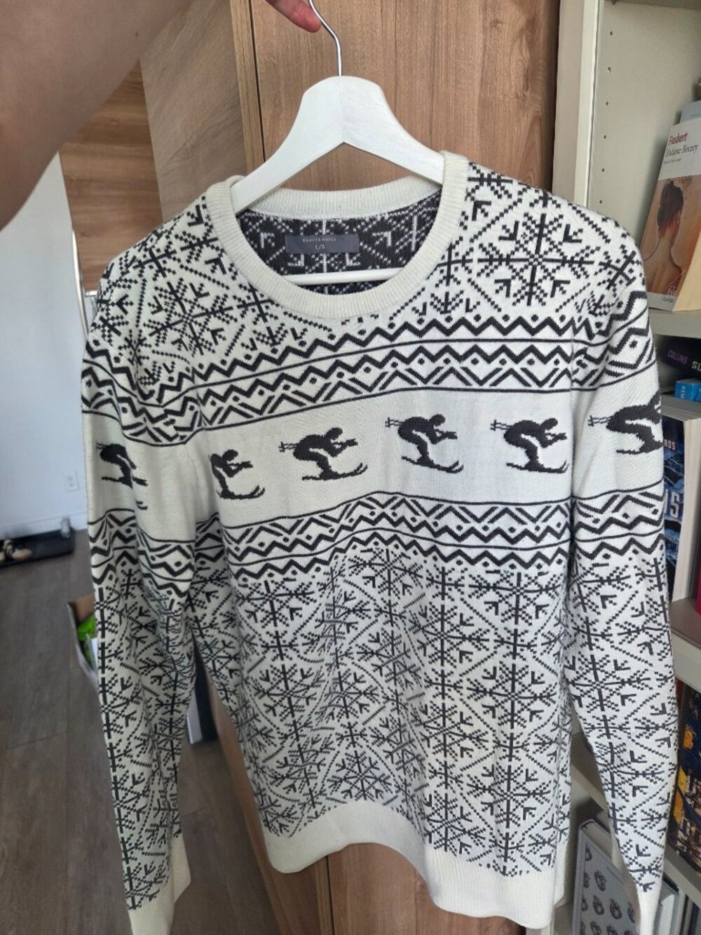 Ski crewneck sweater - Picture 2 of 3